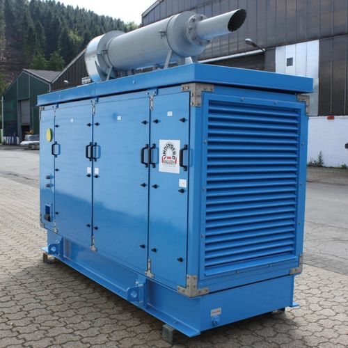 Grupo electrógeno diésel - Lindenberg-Anlagen GmbH - trifásico / en contenedor / enfriado por aire