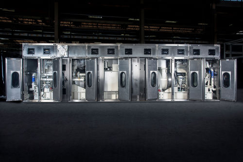 Grupo electrógeno diésel - Lindenberg-Anlagen GmbH - trifásico / estacionario / en contenedor