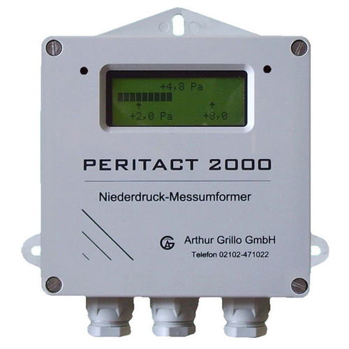 Transmisor de presión diferencial - PERITACT 2000-K - Arthur Grillo GmbH - de membrana / 4-20 mA / 0-10 V