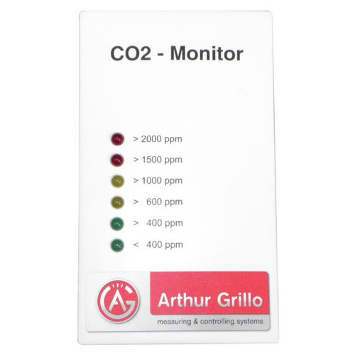 Monitor de control de la calidad del aire interior - CM2 - Arthur Grillo GmbH - para evaluaciones medioambientales / de CO2 / de pared