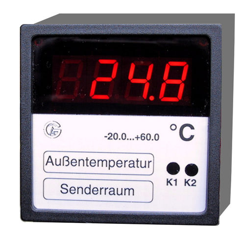 Indicador de temperatura - AD72P series - Arthur Grillo GmbH - de tensión continua / de potencia / de 4 dígitos