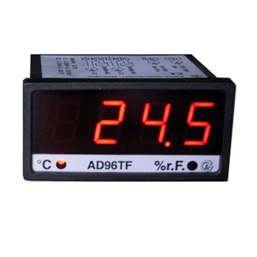 Indicador de temperatura - AD96TF - Arthur Grillo GmbH - de humedad relativa / de 4 dígitos / con pantalla LED