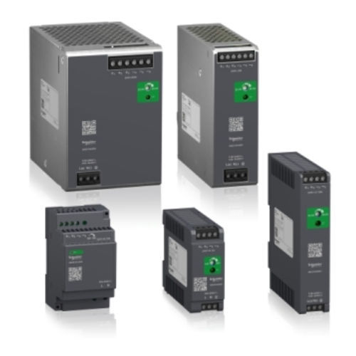Alimentación eléctrica en riel DIN - AB series  - Schneider Electric - AC/DC / regulada / de dos salidas