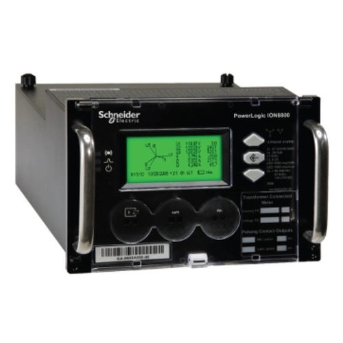 Contador de energía eléctrica trifásico - PowerLogic™ ION8800 - Schneider Electric - en bastidor / RS-485 / Modbus