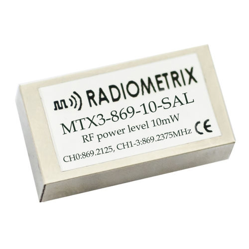 Transmisor de radio UHF - MTX3 series - Radiometrix - RF / RS232 / banda ISM