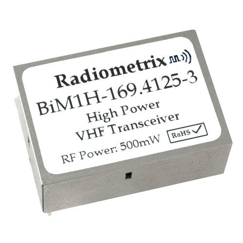 Módulo transceptor de radio - BiM1H series - Radiometrix - VHF / de telemetría / de seguimiento