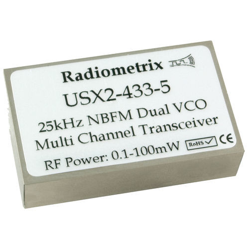 Módulo transceptor RF - USX2 - Radiometrix - RS232 / de telemetría / de vigilancia
