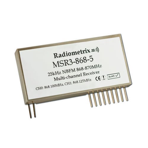 Receptor digital - MSR3 - Radiometrix - de telemetría / industrial / de vigilancia