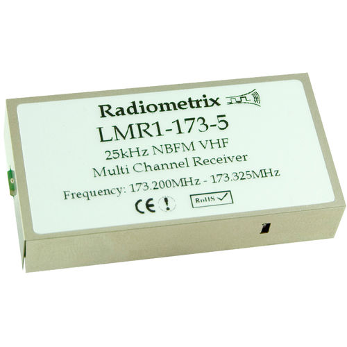 Receptor digital - LMR1 series - Radiometrix - VHF / de radiotelemedición / industrial