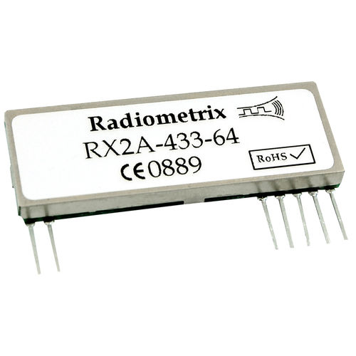 Receptor radio - RX2A series - Radiometrix - UHF / industrial / de telemetría
