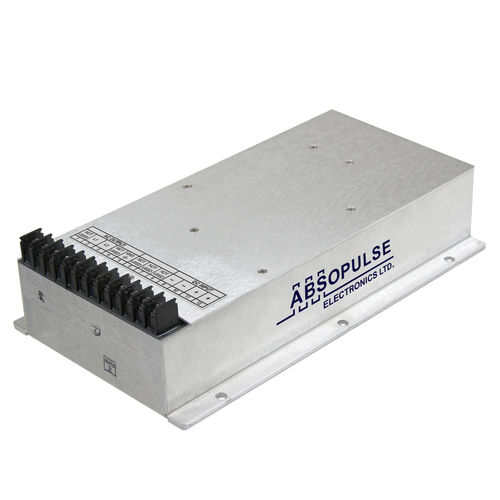 Alimentación eléctrica con compensador del factor de potencia - PPF 300-P400 series - ABSOPULSE Electronics Ltd. - encapsulada / AC/DC / de salida simple