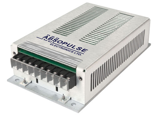 Convertidor DC/DC industrial - DHR 150-F1 series - ABSOPULSE Electronics Ltd. - aislado / regulado / montado sobre bastidor