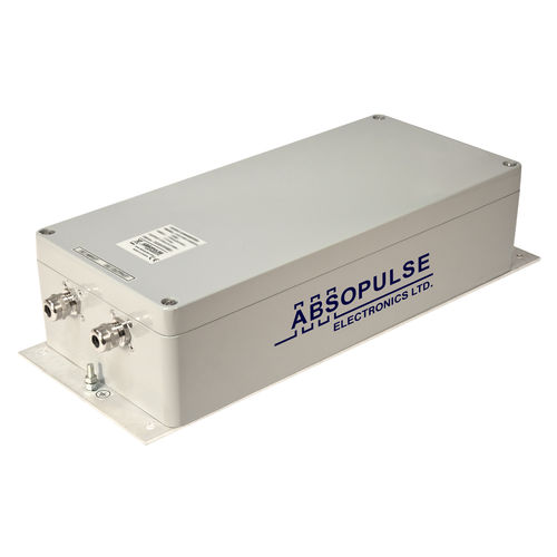 Alimentación eléctrica para aplicaciones ferroviarias - PFC 65R-D3  - ABSOPULSE Electronics Ltd. - AC/DC / IP66 / con compensador del factor de potencia