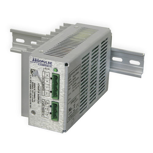 Alimentación eléctrica en riel DIN - MIW 100-U/12-F0PD-HF - ABSOPULSE Electronics Ltd. - AC/DC / filtrada / para uso con refrigeración por convección