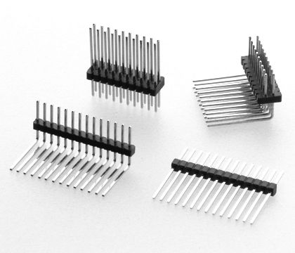 Regleta de contacto macho - 1 A, 1 mm | 721 series  - W+P PRODUCTS - de una sola hilera / insertable / 1.00 mm (0.039")
