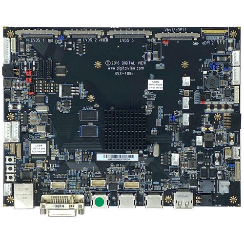 Tarjeta controlador LCD - SVX-4096 - Digital View - RS-232 / Ethernet / de LVDS