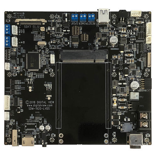 Tarjeta controlador LCD - SDM-1920-LVDS - Digital View - RS-232 / USB / de LVDS
