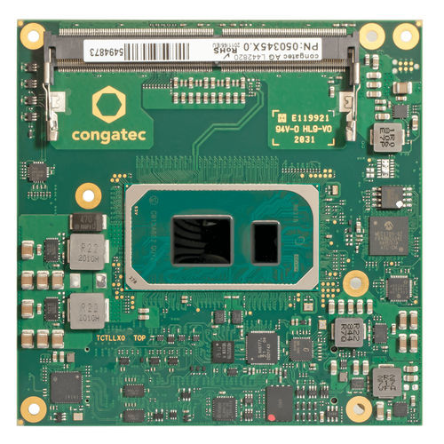Computer-on-module COM Express - conga-TC570 - Congatec - Intel® Celeron® 6305E / Intel® Tiger Lake-UP3 i3-1115G4E de 1.ª gen. / Intel® Core™ i5-1145G7E