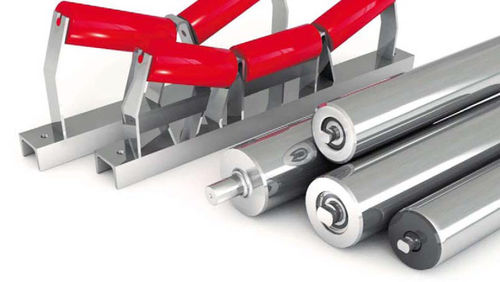 Rodillo de transportador libre - Rollex Förderelemente KG - de acero inoxidable