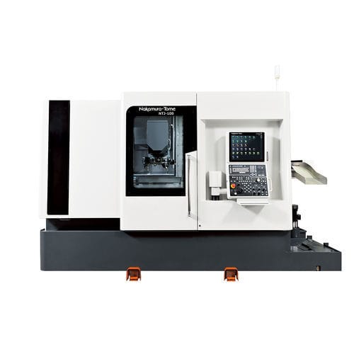 Centro de torneado-fresado CNC - NTJ-100 - Nakamura-Tome Precision Industry - horizontal / con eje / de taladrado