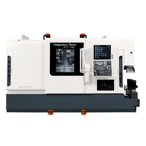 Centro de torneado CNC - NTY3-150 - Nakamura-Tome Precision Industry - de tres torretas / con eje / de fresado