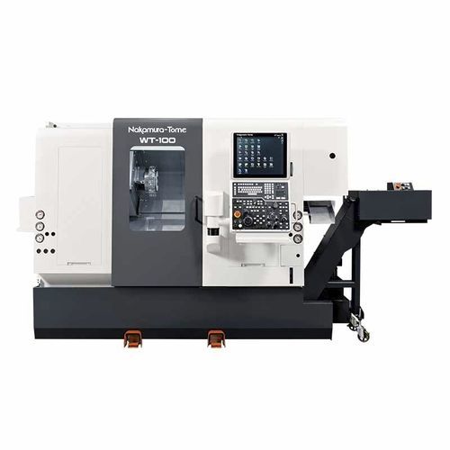 Centro de torneado CNC - WT-100 - Nakamura-Tome Precision Industry - 4 ejes / de 2 husillos / 48 herramientas