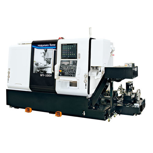 Centro de torneado CNC - WY-100V - Nakamura-Tome Precision Industry - de 2 husillos / de doble torreta / de alta precisión