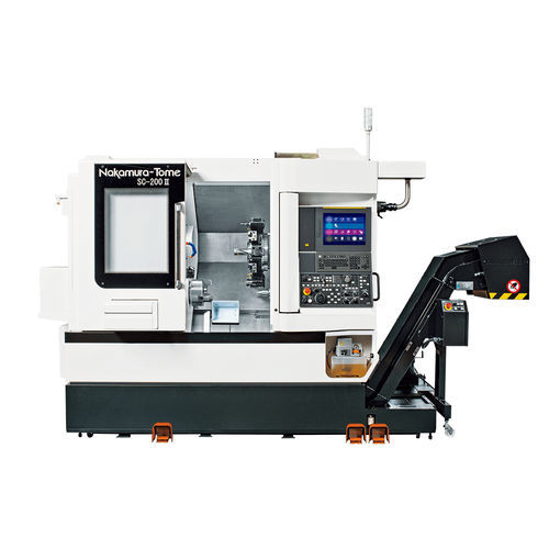 Centro de torneado CNC - SC-200Ⅱ - Nakamura-Tome Precision Industry - de alta velocidad / de gran rigidez / con eje