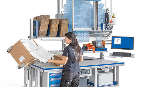 Puesto de empaque no especificado - COMFORT.PACK - Storopack - modular / personalizable / ergonómico