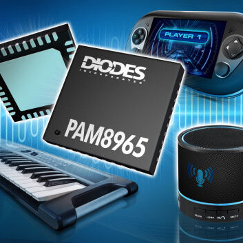 Amplificador de audio - PAM8965 - Diodes Incorporated - sonoro / de potencia / de conmutación