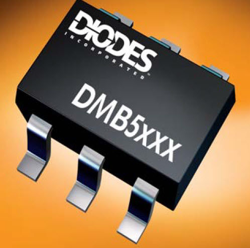 Transistor bipolar - DMB series - Diodes Incorporated - MOSFET / de conmutación