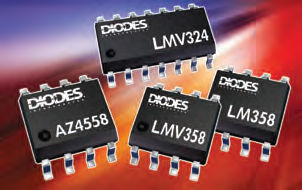 Amplificador operacional - AP, AS, LM, TL Series - Diodes Incorporated - electrónico