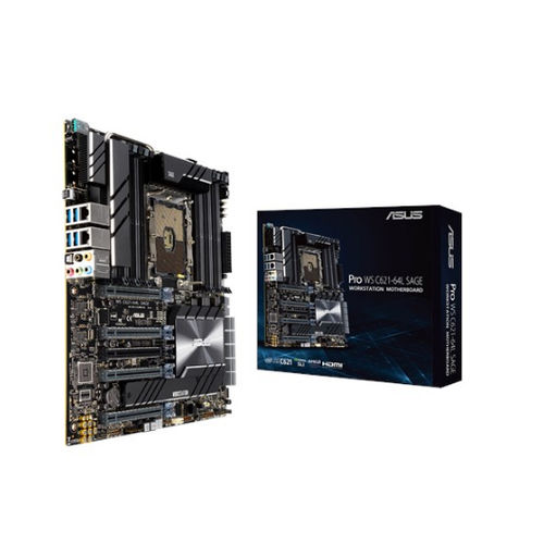 Placa madre ATX - Pro WS C621-64L SAGE - Asus - Intel® Xeon / Intel® / DDR4 SDRAM