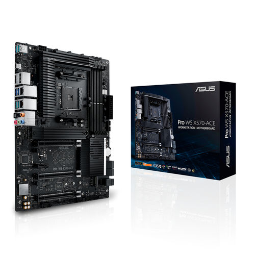 Placa madre ATX - Pro WS X570-ACE - Asus - AMD / Intel® / DDR4 SDRAM