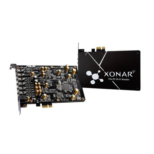 Tarjeta de sonido PCI Express - Xonar AE - Asus - multicanal