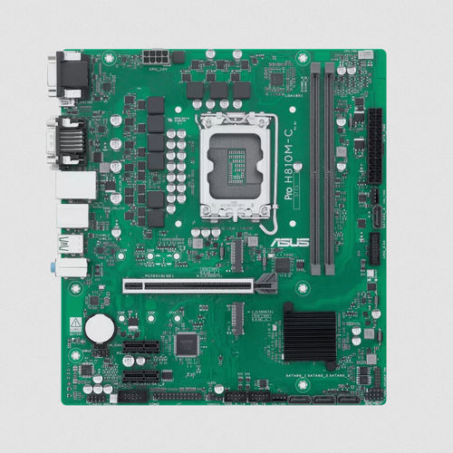 Placa madre micro-ATX - Pro H810M-C-CSM - Asus - Intel® Core™ Ultra / Intel® / DDR5 SO-DIMM