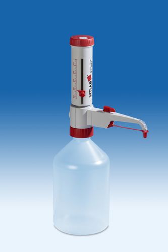 Distribuidor de líquidos - VITLAB® genius² - VITLAB - manual / de control manual / para llenado de botellas