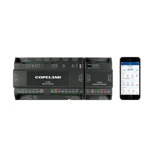 Controlador programable de automatización integrado - CC200  - Emerson Commercial & Residential Solutions - entradas / RS485 / modular