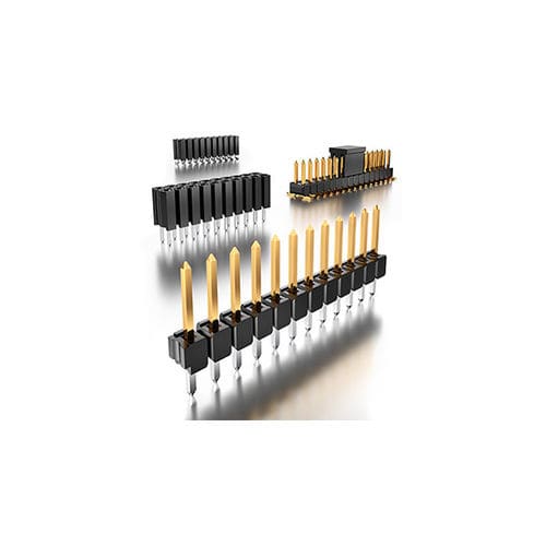 Conector para circuito impreso - Fischer Elektronik GmbH & Co. KG - de datos / rectangular / hembra