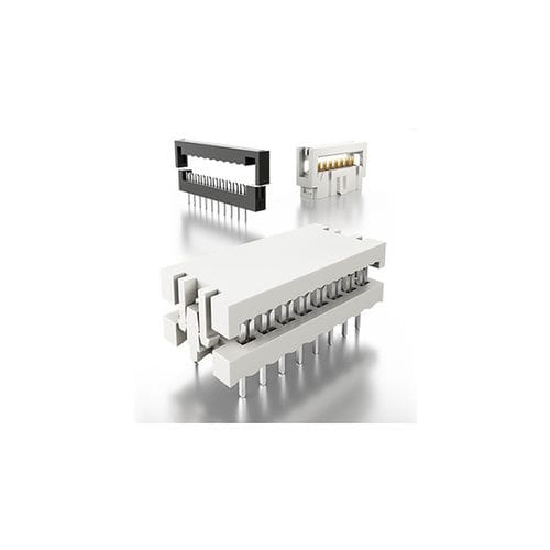 Conector de alimentación eléctrica - Fischer Elektronik GmbH & Co. KG - PCB / rectangular / hembra