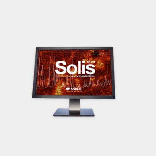 Software de mando - Solis S - Andor Technology - para espectroscopia / 3D / 2D