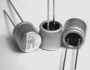 Condensador eléctrico electrolítico - NSPR Series - NIC Components - de aluminio / radial