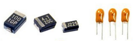 Condensador eléctrico de tántalo - ND, NT Series  - NIC Components - electrolítico / para circuito impreso