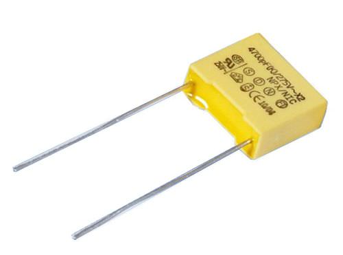 Condensador eléctrico de película - NPX series - NIC Components - radial / RoHS