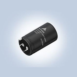Condensador eléctrico enchufable - TDK Electronics Europe - electrolítico / de aluminio / para la industria