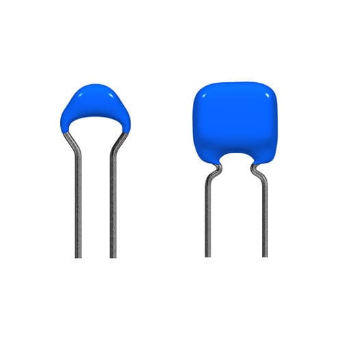 Condensador eléctrico de cerámica - TDK Electronics Europe - para circuito impreso / radial / con terminales radiales