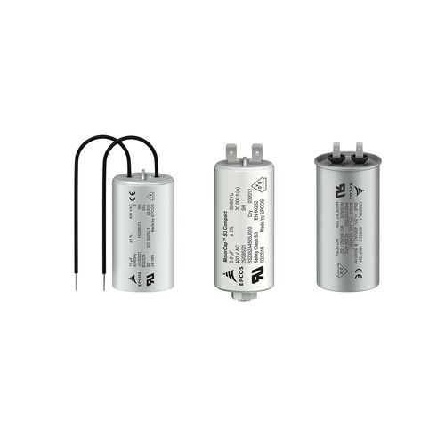 Condensador eléctrico de película - B3232 series - TDK Electronics Europe - de película de polipropileno / cilíndrico / AC