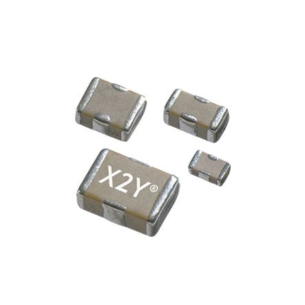 Filtro electrónico paso bajo - X2Y® series - Yageo - pasivo / EMI / de cerámica
