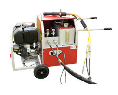 Grupo hidráulico con motor diésel - Huck 911D - Arconic - sobre ruedas