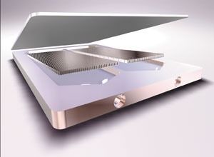 Placa fría de aluminio - CP30 series - Lytron - soldada al vacío